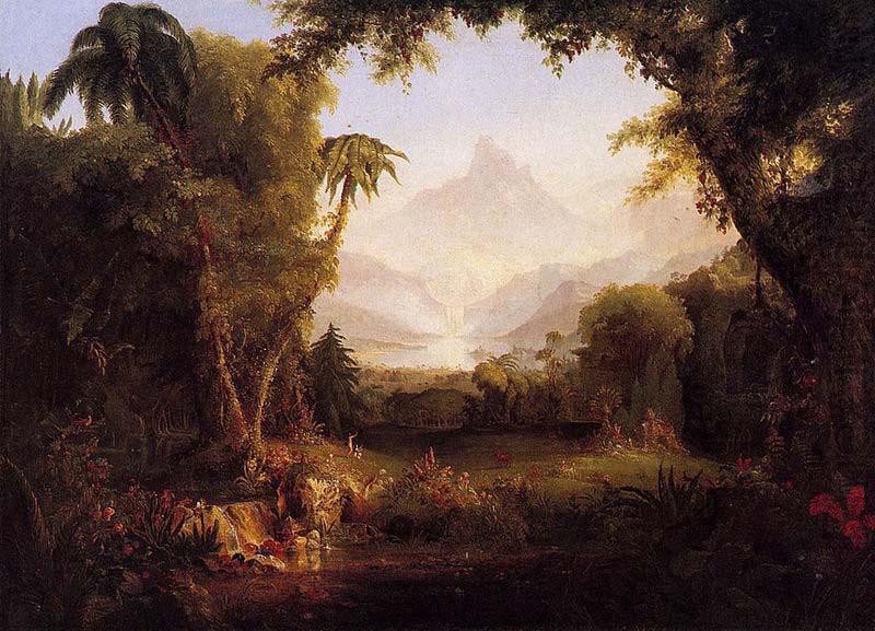 The Garden of Eden, Thomas Cole